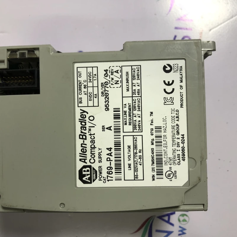 Allen-Bradley 1769-L32E CompactLogix PLC with 1769-PA4 Power Supply thumbnail 10